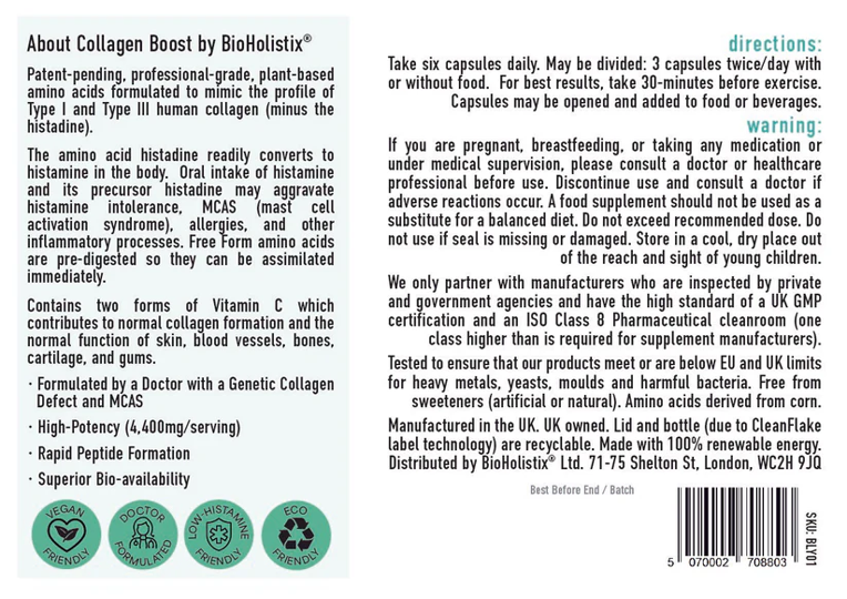 Collagen Boost (Histamine-Free)